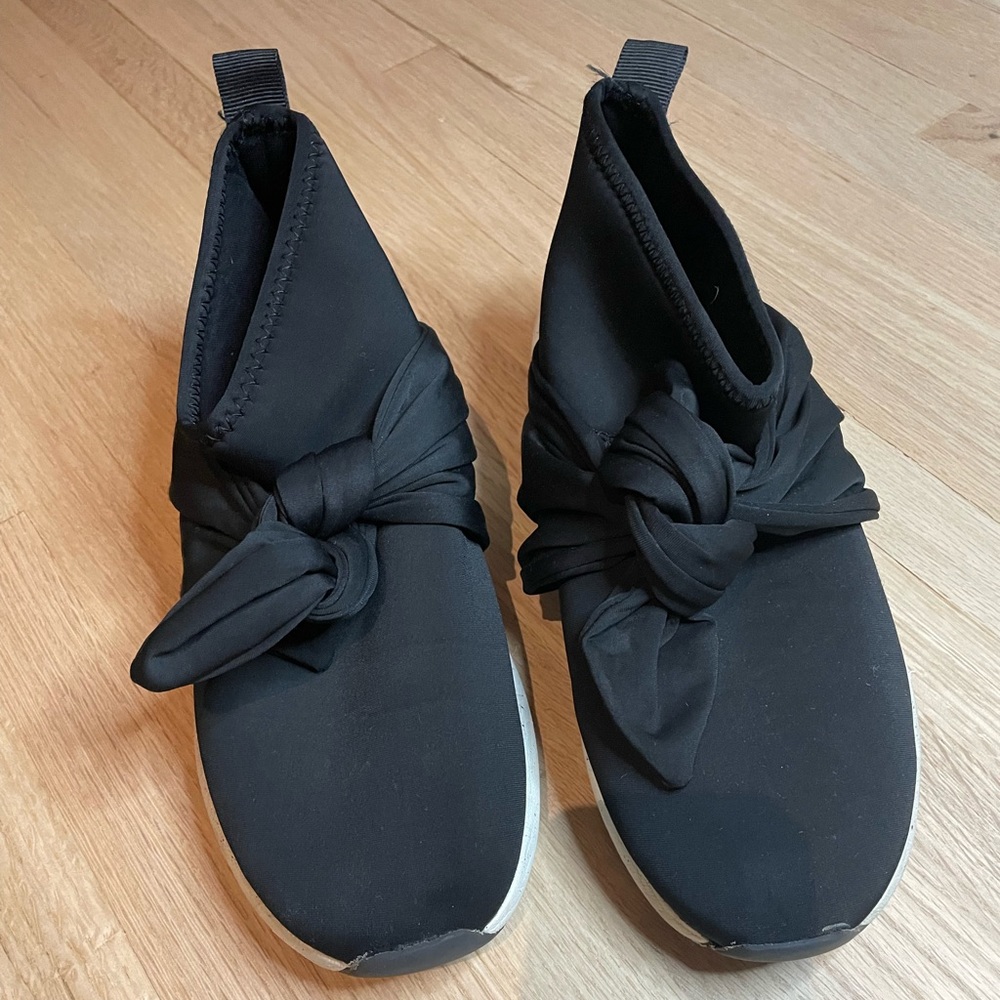 Black zara shoes